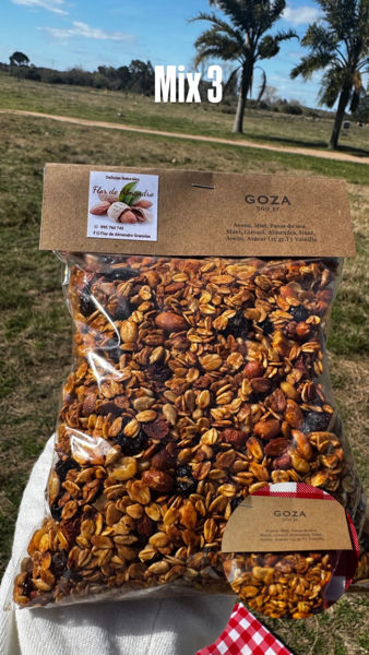 Imagen de Mix 3 cereales semillas Frutos 500 g