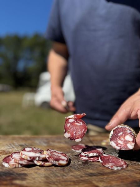 Imagen de Salchichon cortado grueso